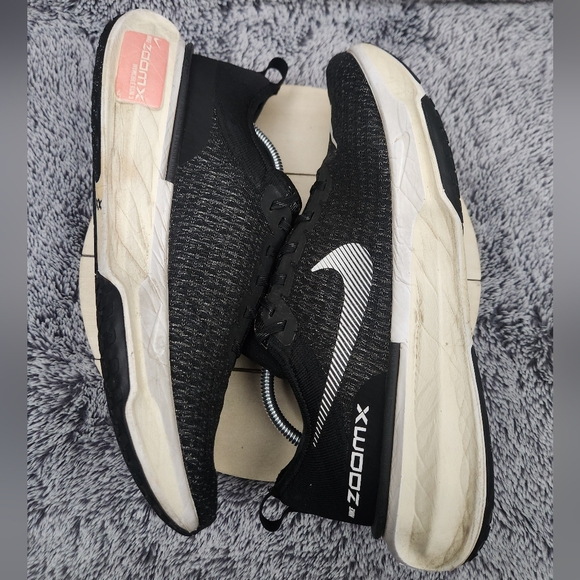 Nike ZoomX Invincible Run Flyknit 3 ‘Black White’ Men's Size 12 - Picture 6 of 9